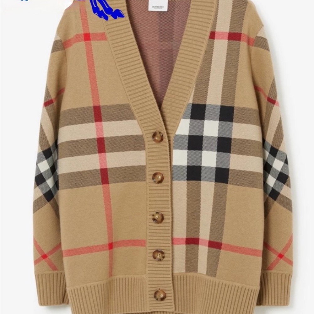 Sold Multicolor Checkered Cardigan - Picture 3 of 3
